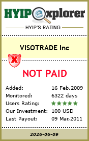 HYIP explorer - Online High Yield Investment Program monitoring service!