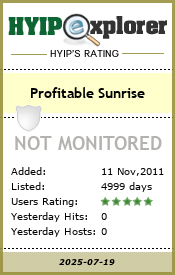 Profitable Sunrise - profitablesunrise.com Statusd4589