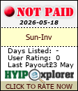 HYIP explorer - Online High Yield Investment Program monitoring service!