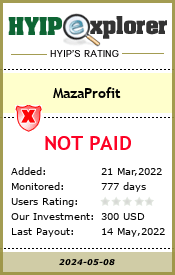 HYIP explorer - Online High Yield Investment Program monitoring service!