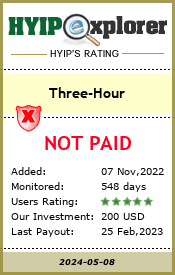 HYIP explorer - Online High Yield Investment Program monitoring service!